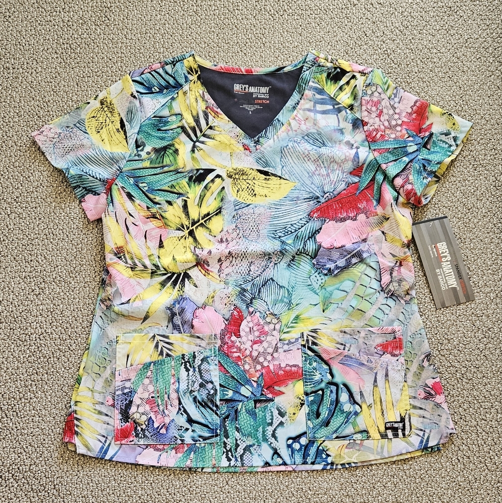 Grey's Anatomy scrub top